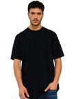 M CTN OVERSIZE SS SHIRT 25166861 BLACK 99 - xtazy fashion