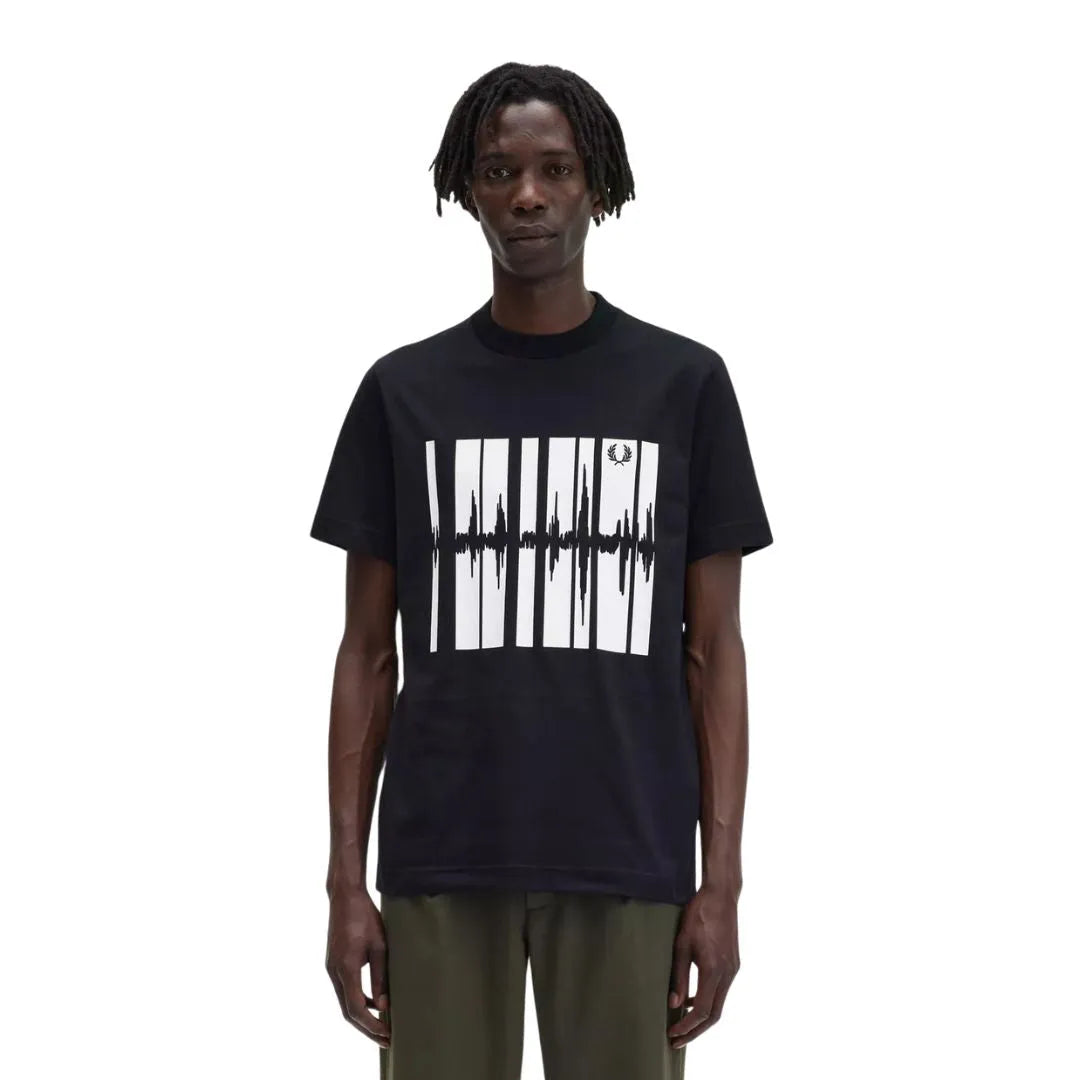 חולצה טי פרד פרי M5620 BLK