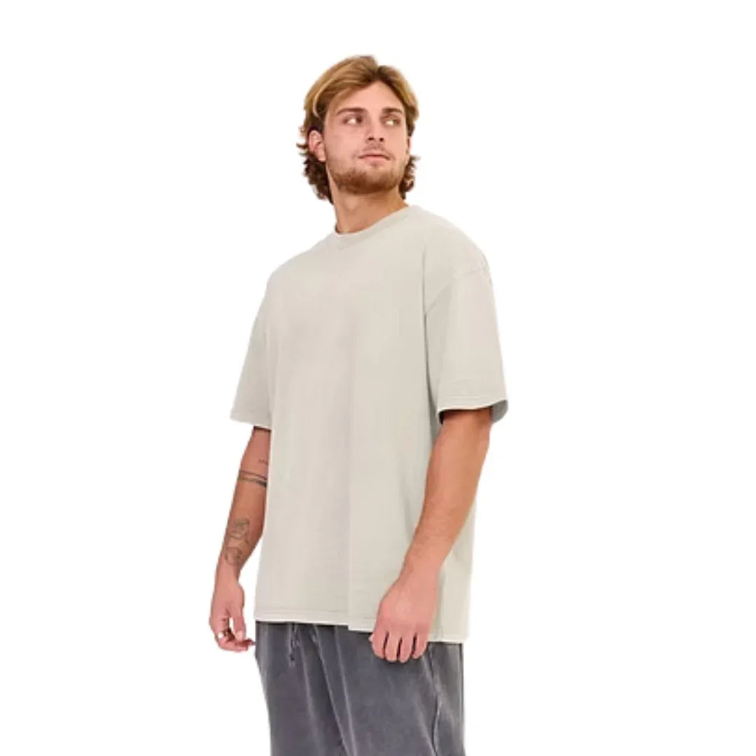 חולצה אוברסייז S004-BEIGE