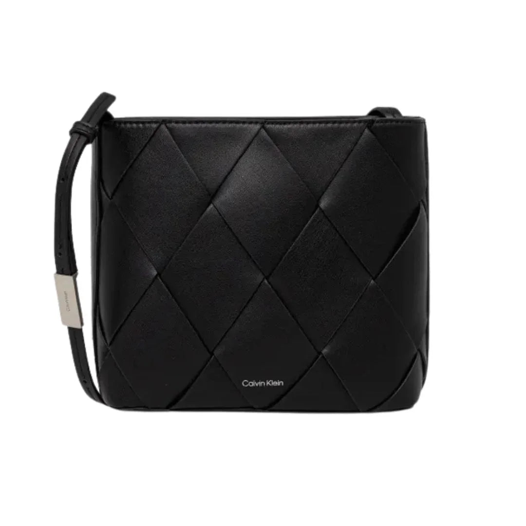 CK WOVEN SQUARE CROSSBODY K60K612991 BEH