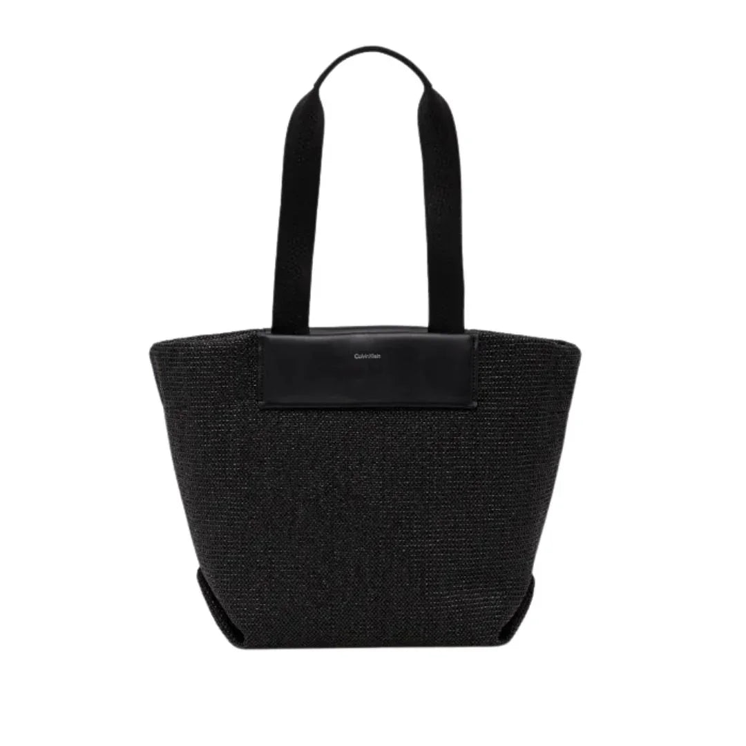 CK RAFFIA MEDIUM SHOPPER K60K613174 BEH