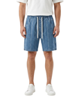 8080204BAM-65 Denim Short Pants