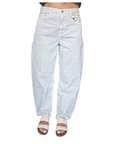 LV047G746G 3M3 RELAXED BARREL JEAN MARBLED BONE