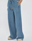 DENIM TERRY LONG PANTS 26173841P LT.DENIM 87