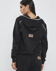 CVC ZIPPED HOODED JKT 26173857T BLACK 99