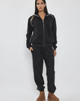 CVC ZIPPED HOODED JKT 26173857T BLACK 99
