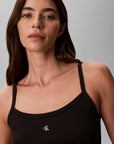 LV047G208G UB1 SL 2X2 BABY RIB STRAP TANK