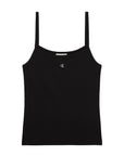 LV047G208G UB1 SL 2X2 BABY RIB STRAP TANK