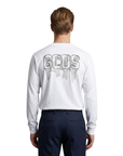 GCDS T-SHIRT ML23 WHITE
