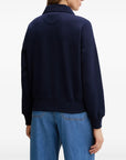 211B18685 010 KNIT-HALF ZIP-SWEATSHIRT