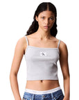 LV047C908G P79 A- WOVEN LABEL RIB CAMI