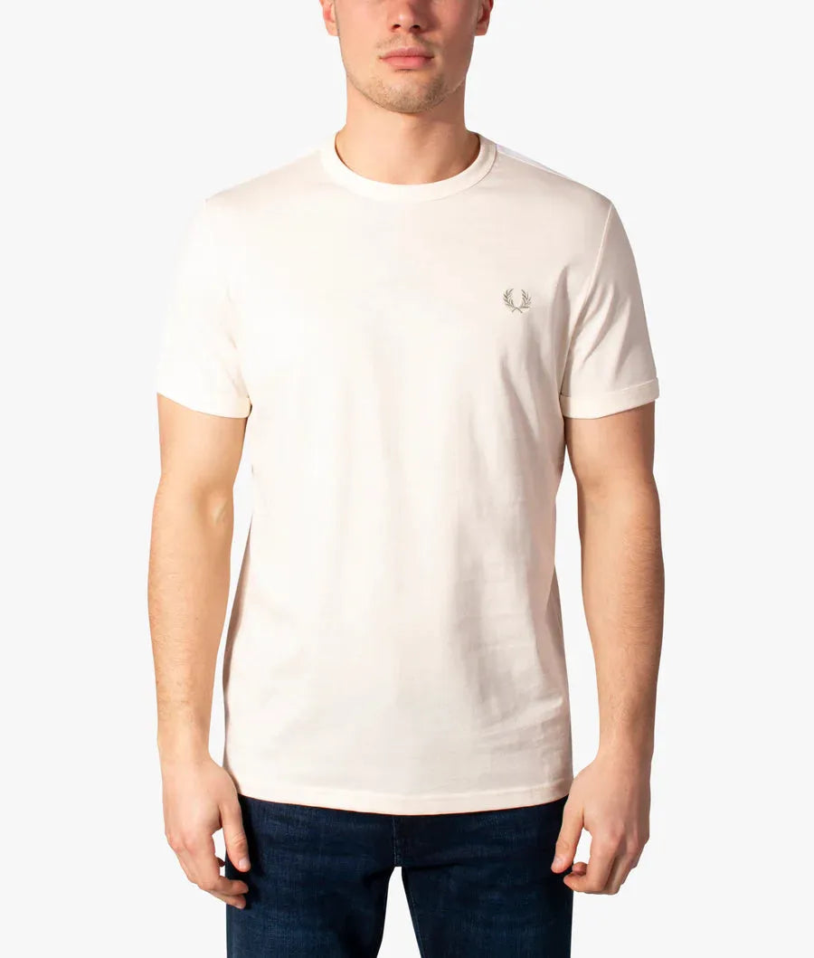 חולצה טי פרד פרי M3658 ECRU