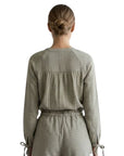 W TETRA LS BUTTONED SHIRT 26273846T LT.BROWN 56