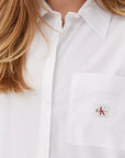 CK LV047C143G YAA POPLIN RELAXED SHIRT