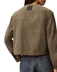LV047G517G LDY COTTON CANVAS JACKET