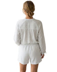 W TETRA SHORTS 26273846P WHITE 00