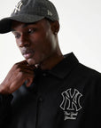 MLB TWILL COACHES JCKT NEYYAN BLK