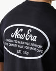 NE TRUCKER PTCH OS TEE NEWERA BLK