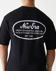 NE TRUCKER PTCH OS TEE NEWERA BLK