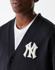 MLB KNIT CARDIGAN NEYYAN BLK