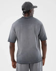 60856162 MLB Washed Logo Tee NY Yankees - BLK