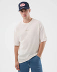 60856213 Slub Oversize Tee New Era - OFW