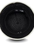 60856287 Knitted Bucket NY Yankees - BLK/WHI