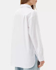 CK LV047C143G YAA POPLIN RELAXED SHIRT