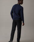 CK LV040BM343 CEF LS SUPIMA COTTON CREW 14GG