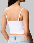LV047C908G YAA A- WOVEN LABEL RIB CAMI