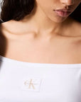 LV047C908G YAA A- WOVEN LABEL RIB CAMI