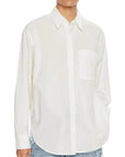 WOVEN LABEL RELAXED SHIRT J20J224436 YAF
