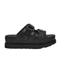 1152651 BLK גולדנסטאר היי סלייד שחור - xtazy fashion