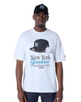 MLB SCRIPT GRPHC TEE NEYYAN WHI 60596279