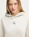 CK LV047D229G P4P LS MONOLOGO PREMIUM TERRY HOODIE