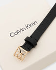 CK LV04F7053G 2QU EMBLEM CROC 15MM REV BELT