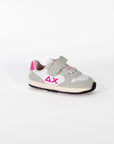 GIRL ALLY SOLID NYLON NEW BORN-BIANCO — נעלי ילדים — לבן