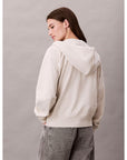 CK LV047B270G P4P MONOLOGO FRENCH TERRY FZ BF HOOD
