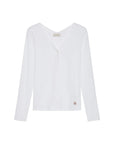 LV047G207G YAF LS WOVEN LABEL BABY RIB BUTTON F
