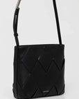CK WOVEN SQUARE CROSSBODY K60K612991 BEH