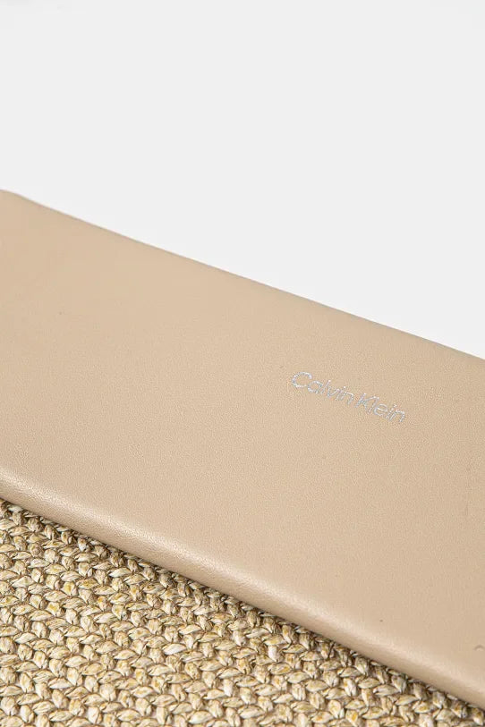 CK RAFFIA MEDIUM SHOPPER K60K613174 W75