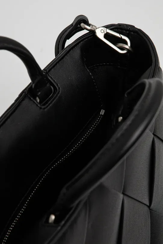 CK WOVEN MEDIUM TOTE K60K613176 BEH