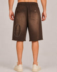YN SHORTS SHT018 BROWN