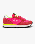 ALLY SOLID NYLON - Fuchsia — סניקרס לנשים