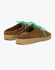 CALIFORNIA SUN SUEDE SABOT - FOX BROWN — כפכפים לנשים