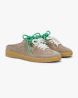 CALIFORNIA SUN SUEDE SABOT - STONE GREY — כפכפים לנשים