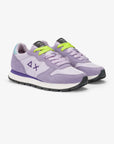 ALLY SOLID NYLON - Purple — סניקרס לנשים