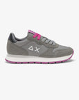 ALLY SOLID NYLON - Light Gray — סניקרס לנשים