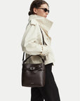 LV04F3550G BAL BUCKLE MINI BUCKET CROSSBODY