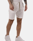 GIANNI LUPO מכנס פשתן קצר FJ3269 WHI